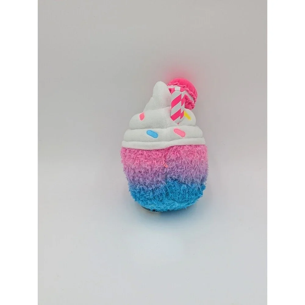 Fluffie Stuffiez Dessert Plush 8” MGA Pastel Milkshake Kawaii Food Plush Toy